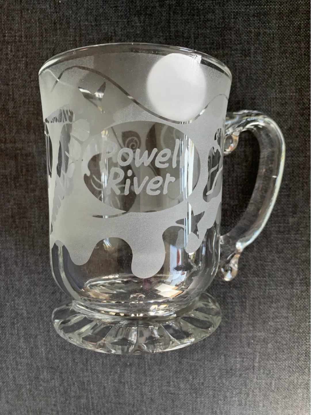 Powell River Clear Glass Mug image indicator(3)