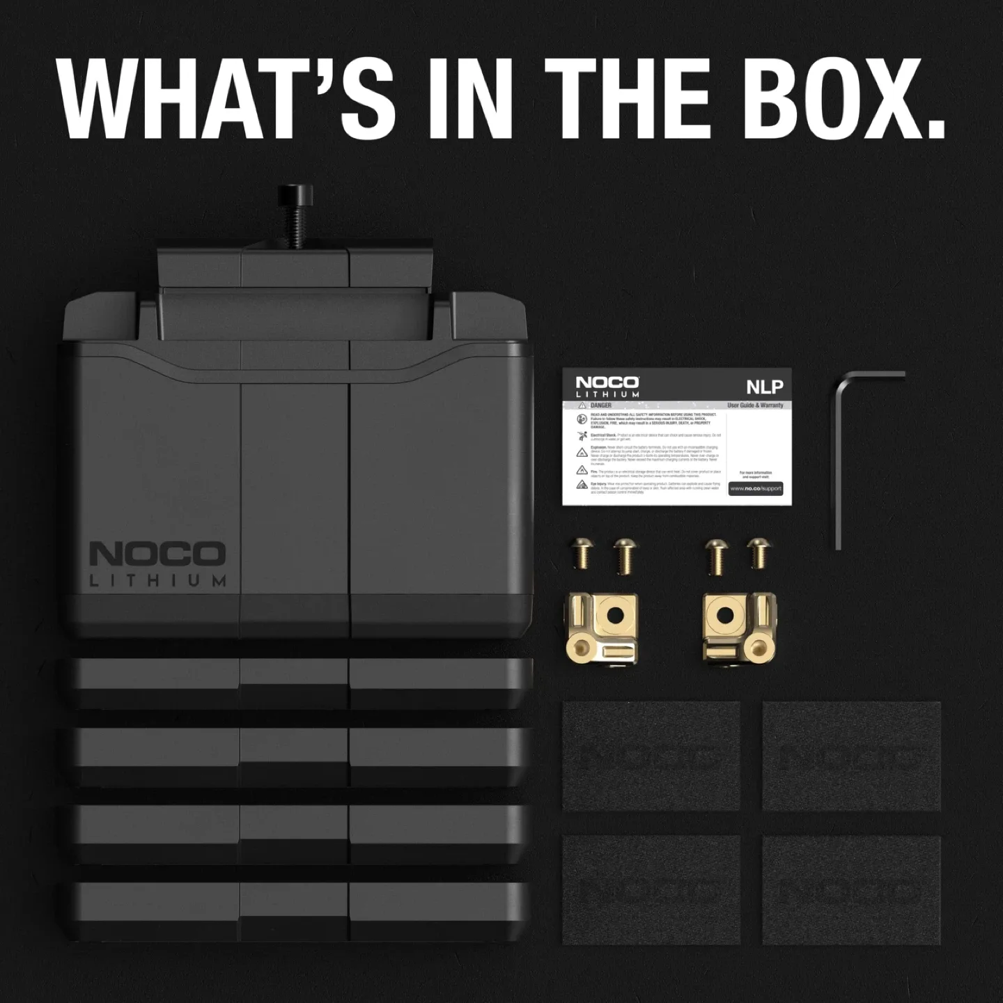 NOCO Lithium GRP 14-BCI PWRSPT BTRY 4AH 500A 51.2WH NLP14 *NEW* image indicator(3)