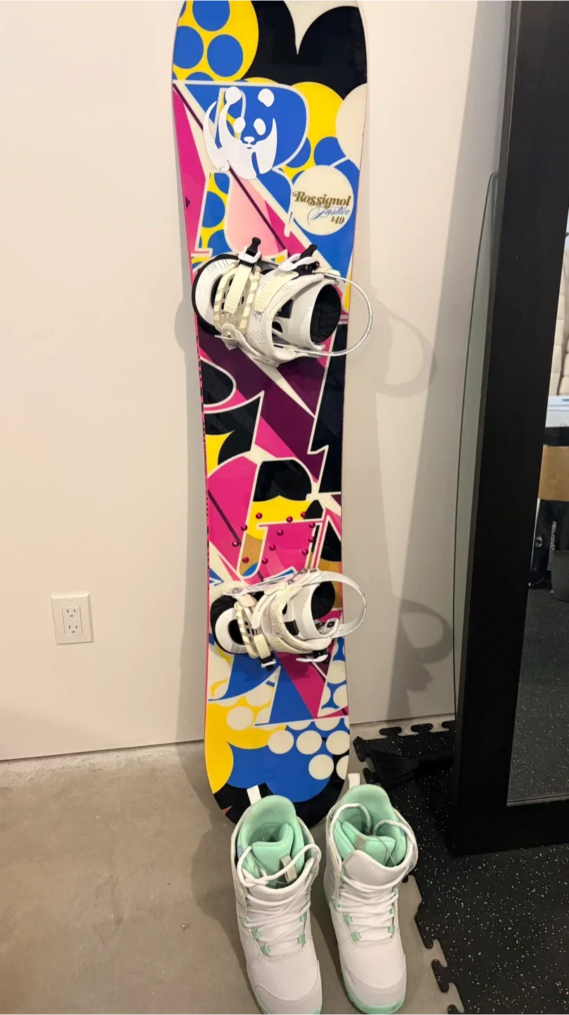 Women’s Snowboard + Boots