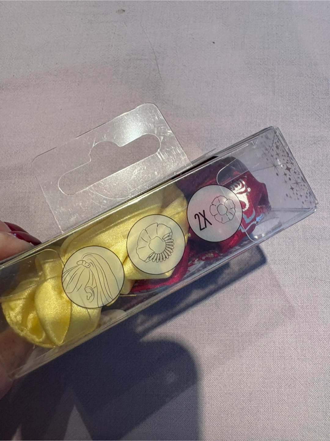 BNIB Disney Princess Invisibobble Sprunchie Hair Ties, Set of 3 - photo 2