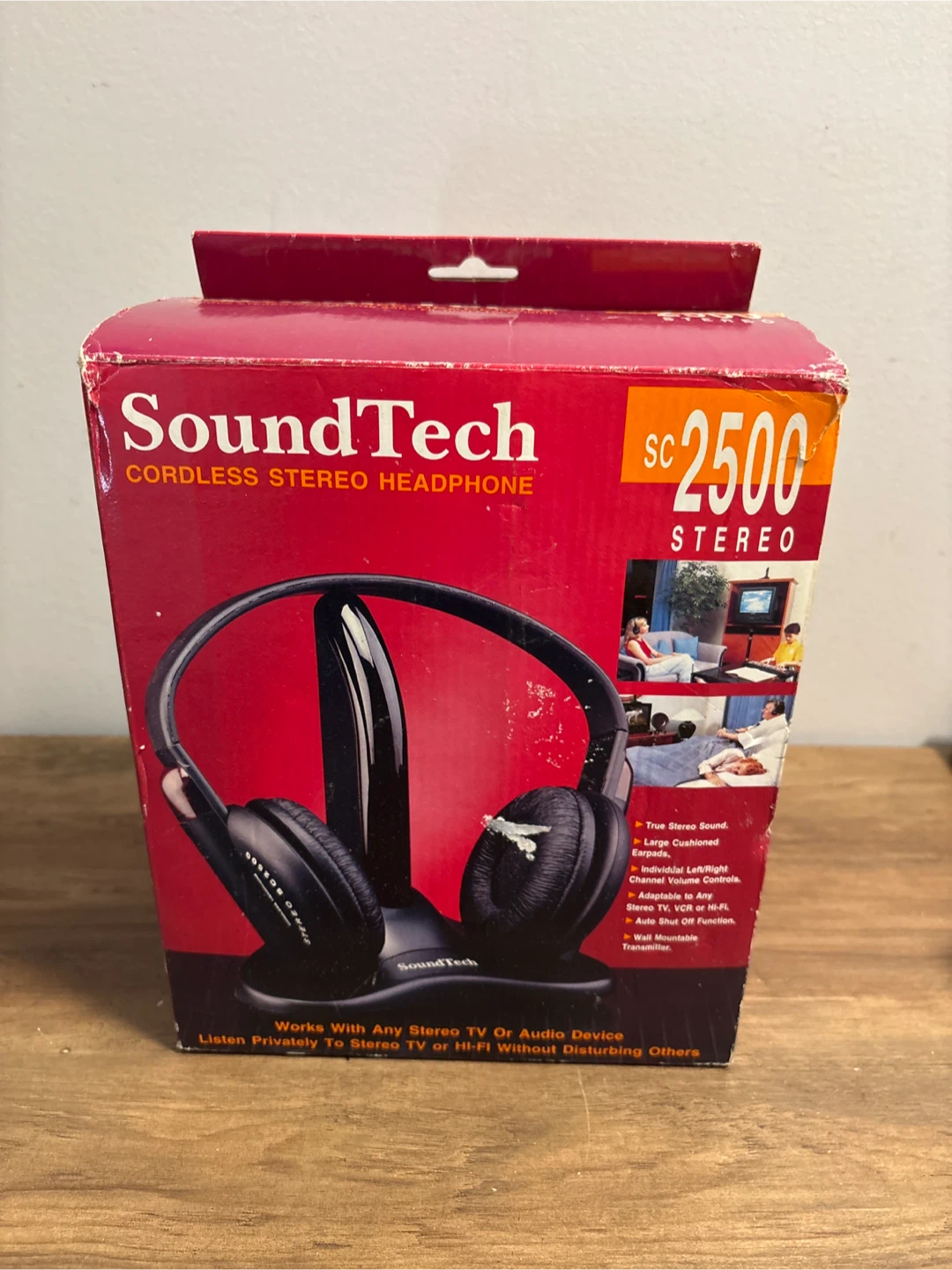 SoundTech SC2500 Cordless Stereo Headphone