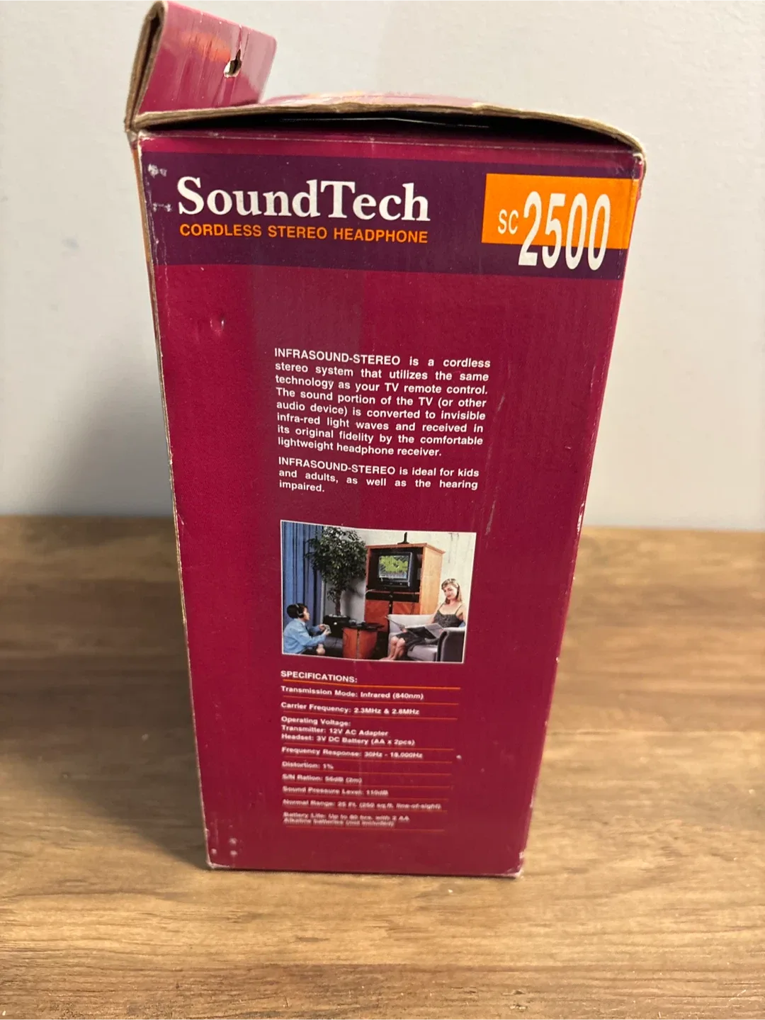 SoundTech SC2500 Cordless Stereo Headphone image indicator(2)