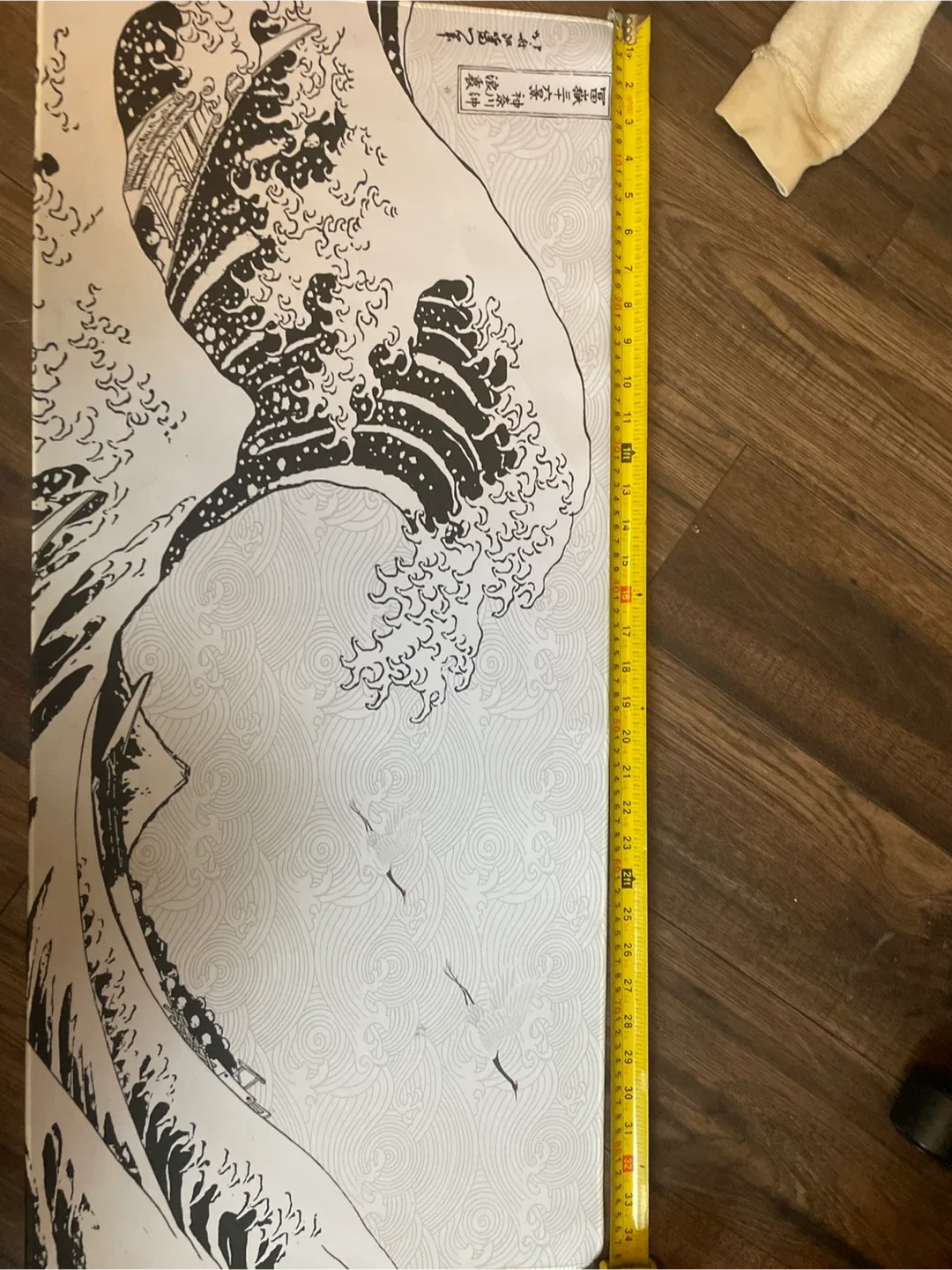 The Great Wave off Kanagawa Wall Art mouse pad