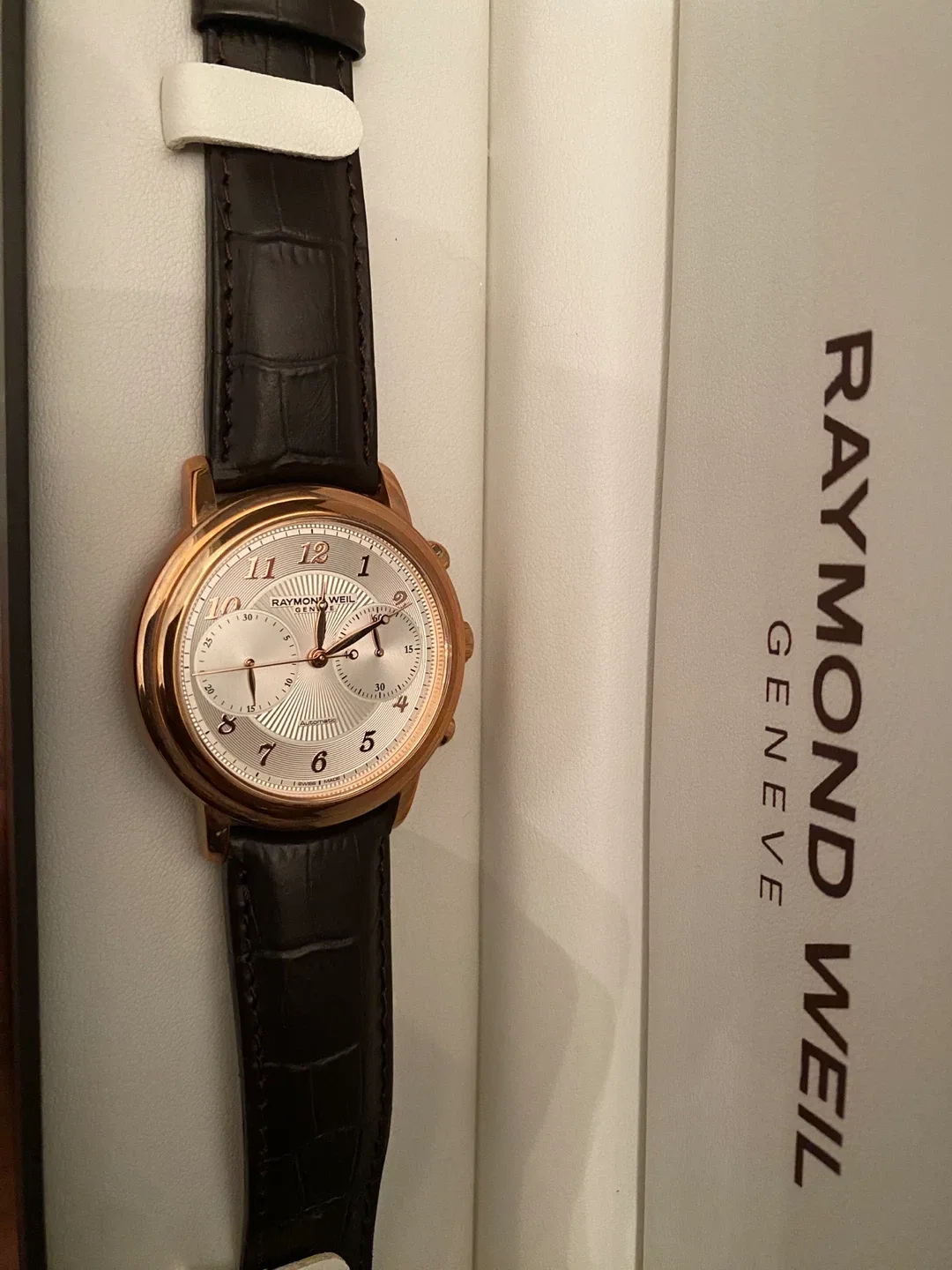 Raymond Weil Geneve Watch with Box