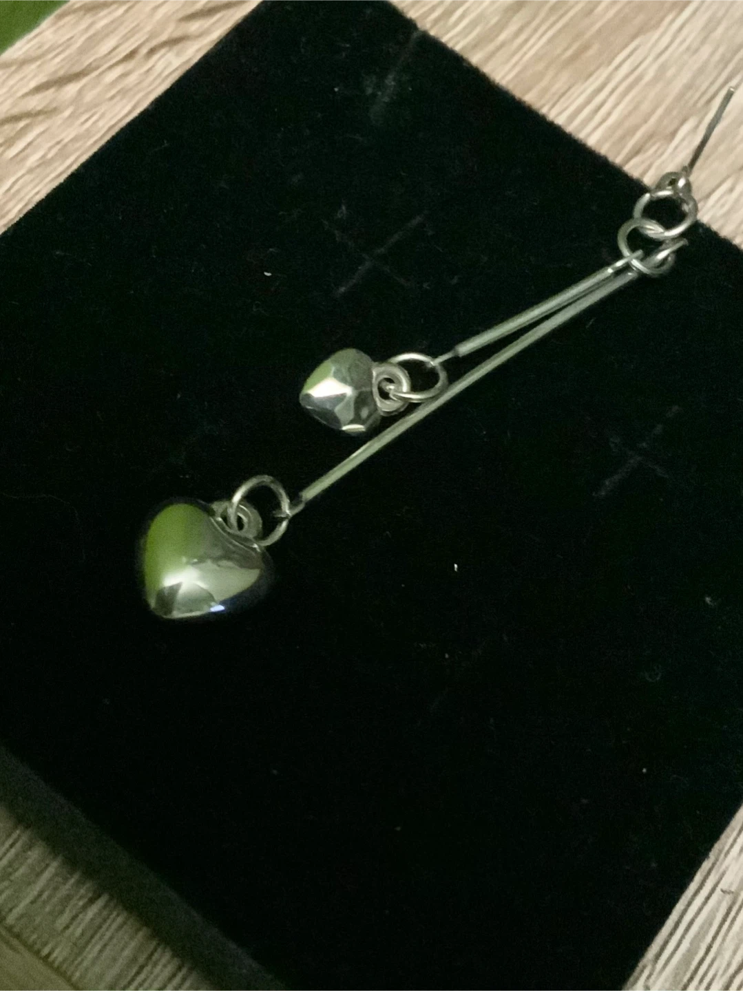Heart Dangle Earrings - photo 2