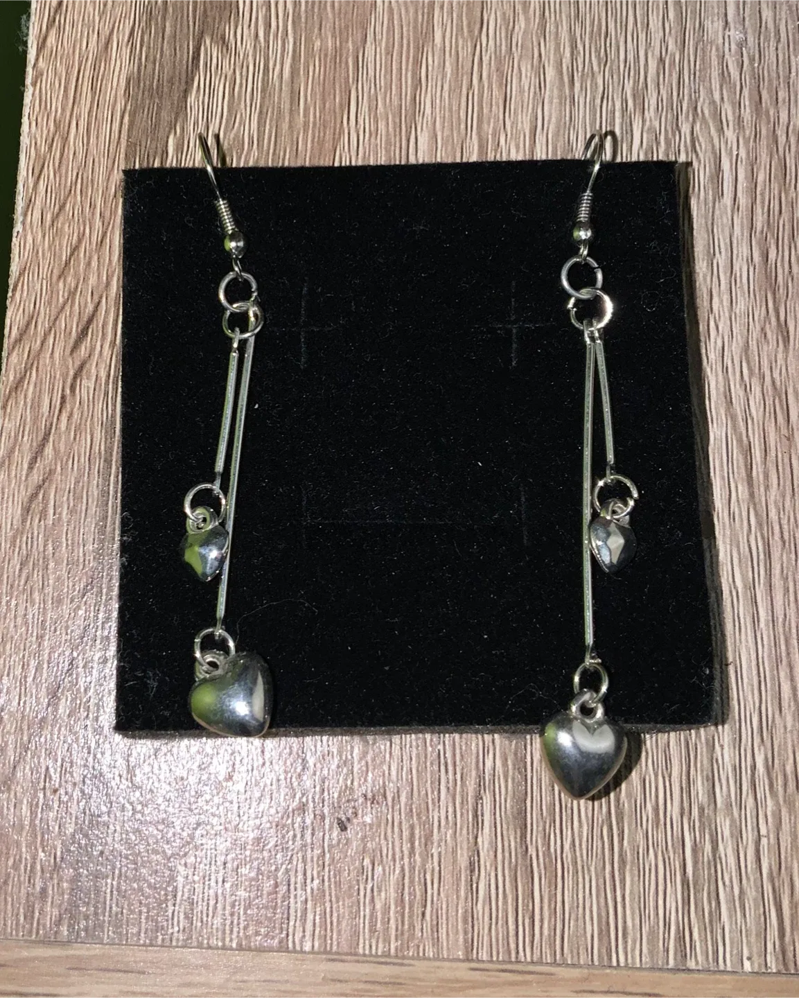 Heart Dangle Earrings