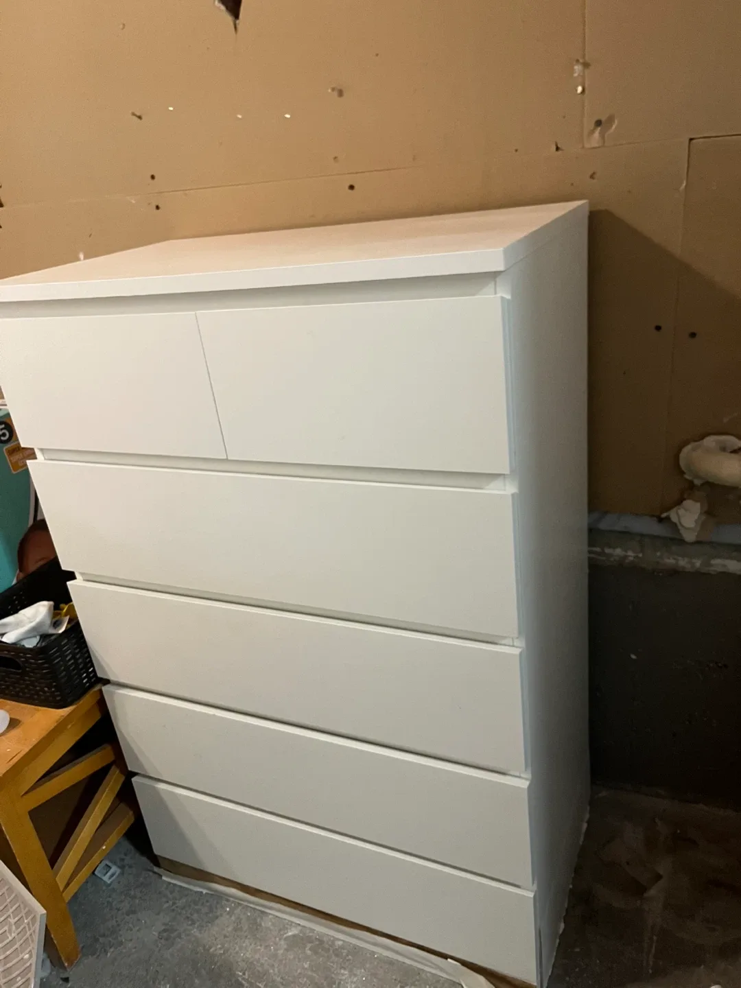 IKEA Hemnes White 6-Drawer Dresser