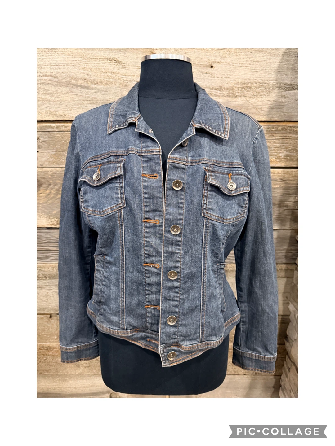 Contrast Denim Jacket