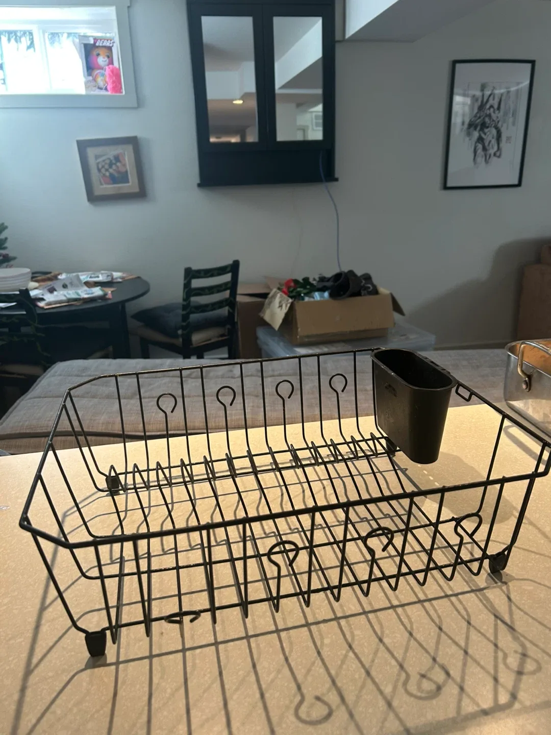 Black Wire Dish Rack
