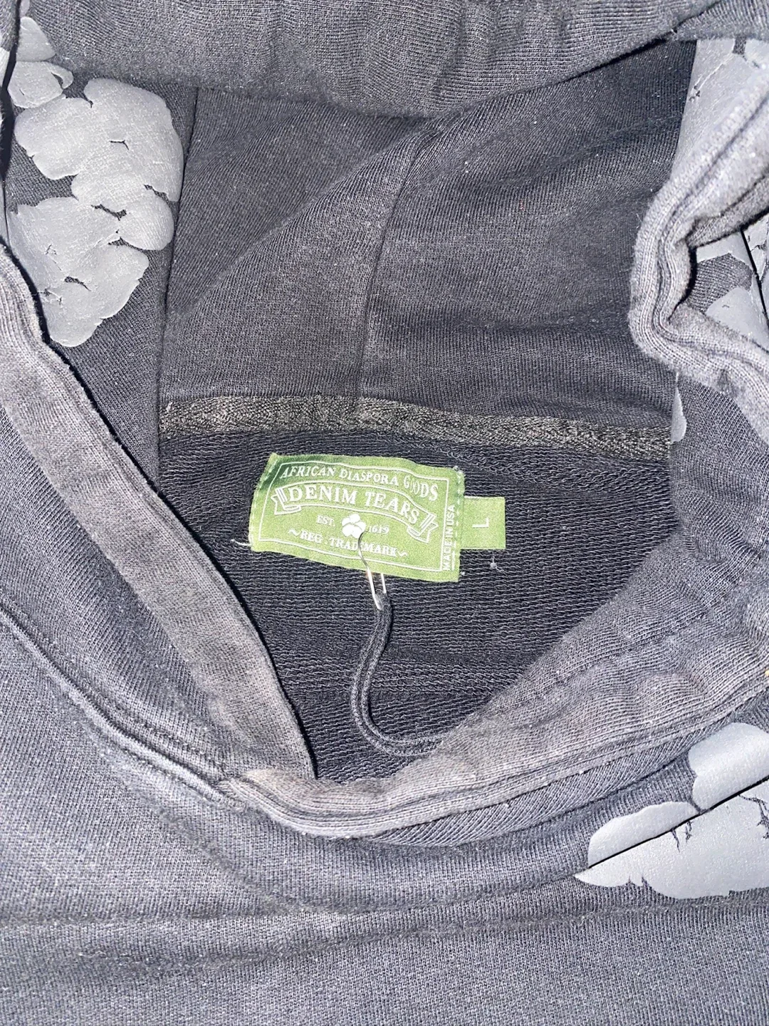 Denim Tears African Diaspora Goods Hoodie - Size L image indicator(3)