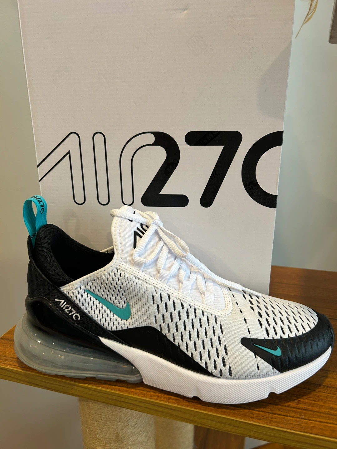 Nike Air Max 270 - Size 10 - White/Black - photo 2