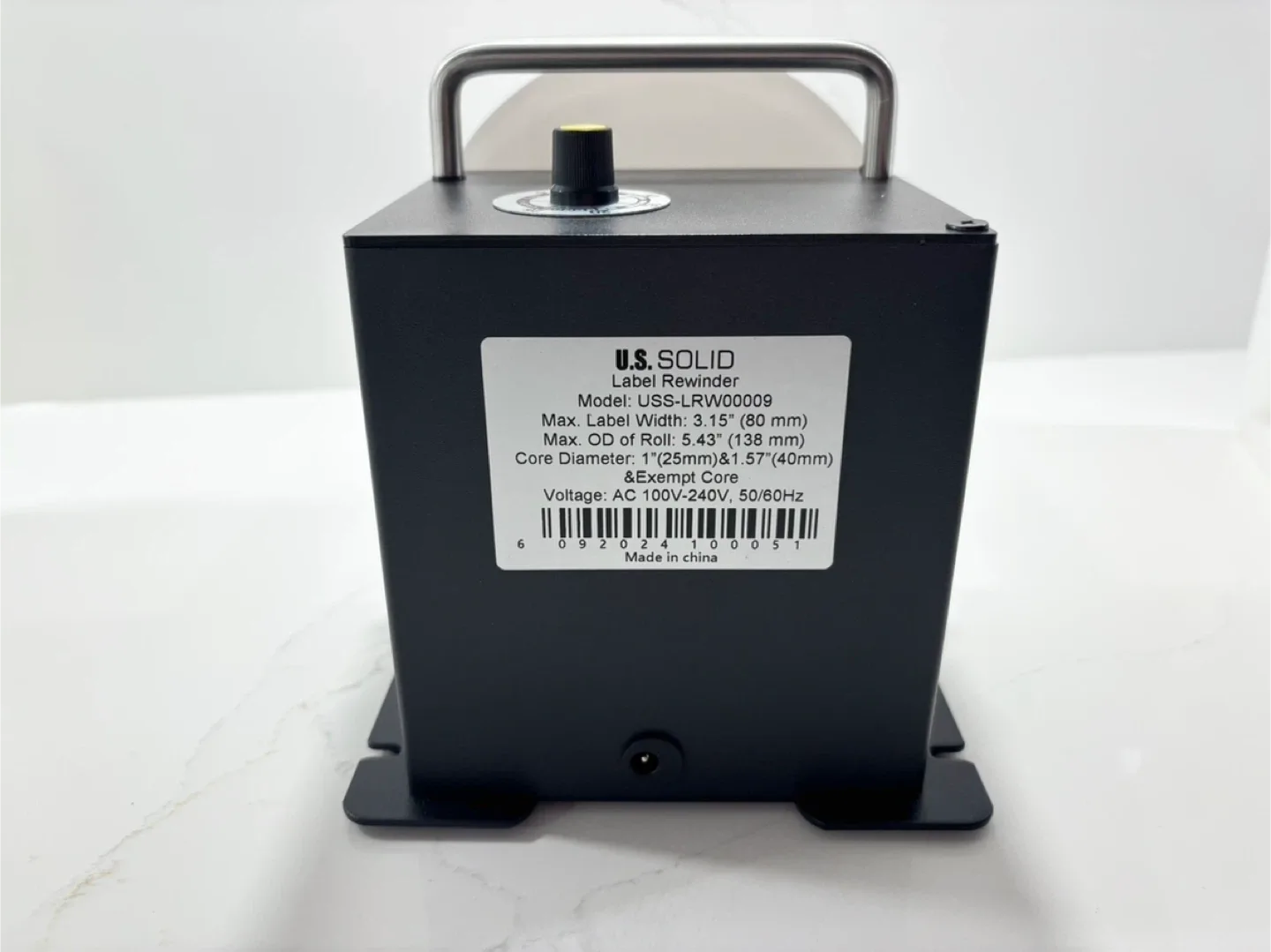 Automatic Label Rewinder, Core 1"-1.5", Label Width 3.15” image indicator(2)