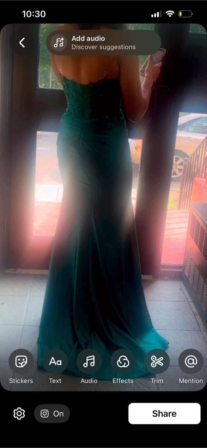 Emerald gown - photo 2