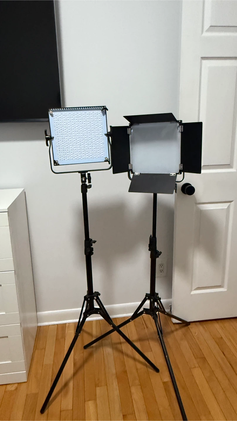 Pixel K80 RGB LED Studio Lights - 2 Panels