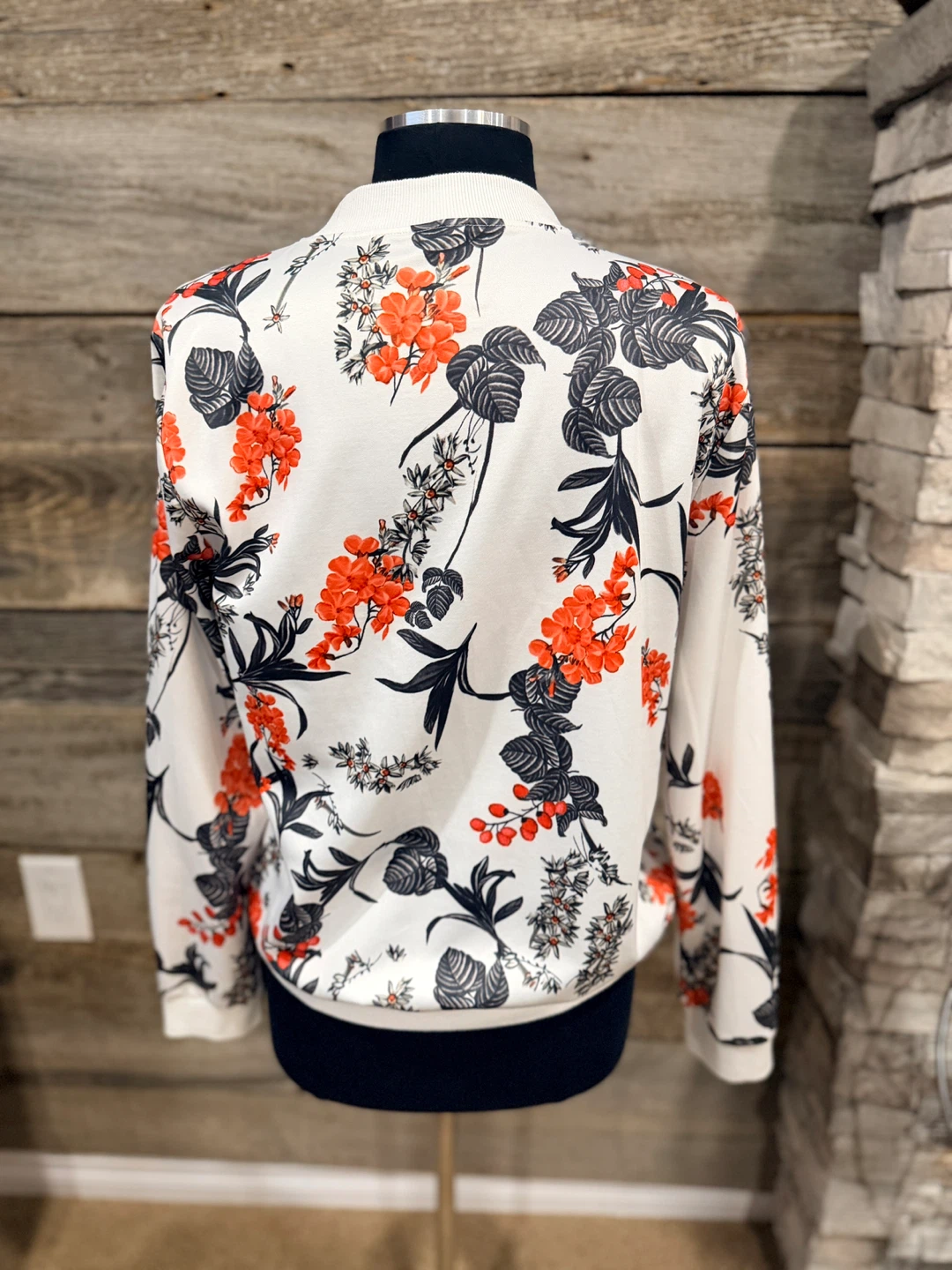 Floral Bomber Jacket - photo 2
