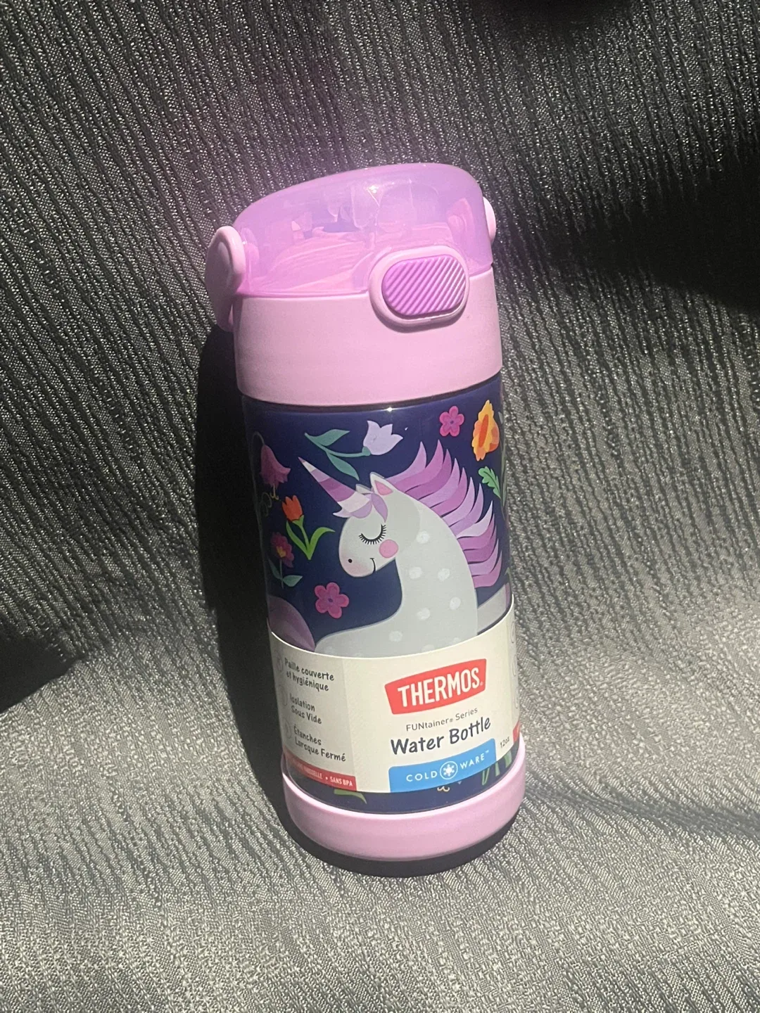 Thermos FUNtainer Water Bottle - Unicorn Design