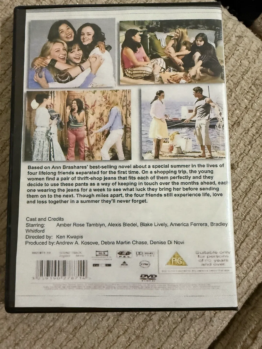 The Sisterhood of the Traveling Pants DVD