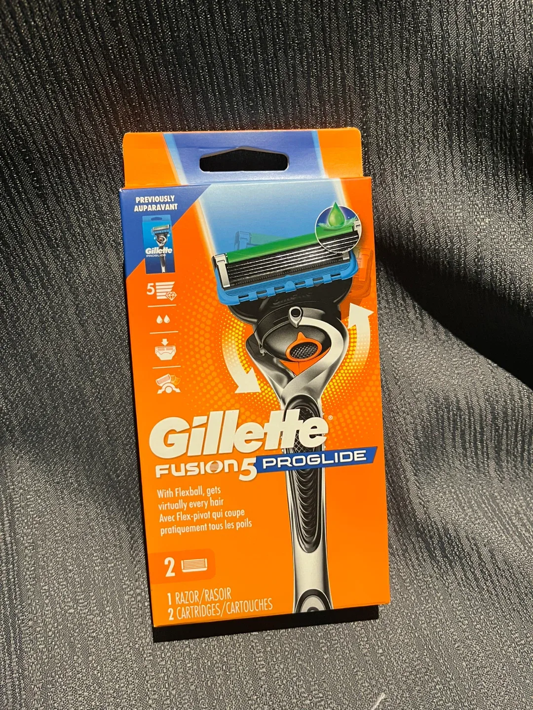 Gillette Fusion5 ProGlide Razor with 2 Cartridges