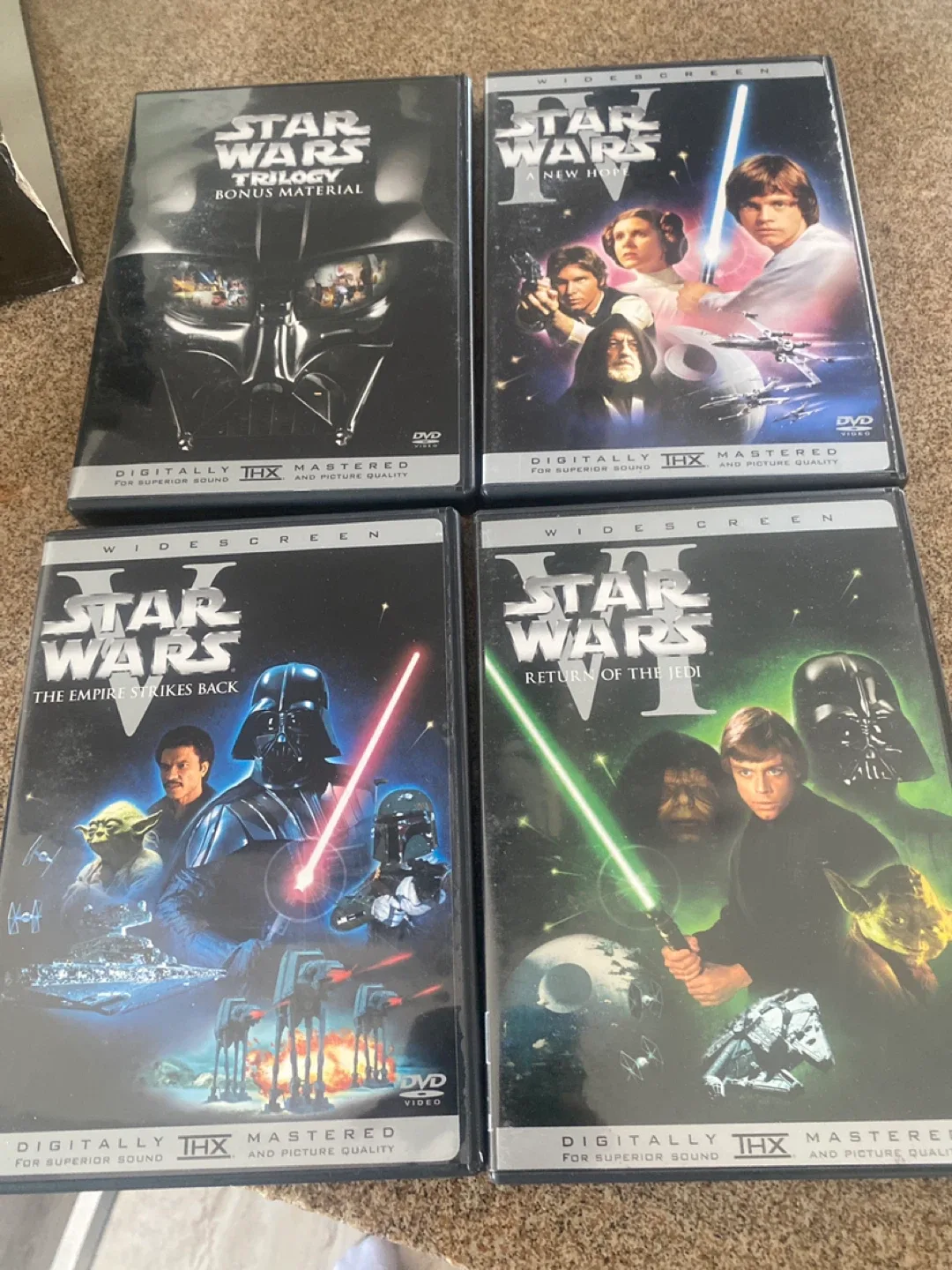 Star Wars Trilogy DVD Set - Widescreen image indicator(6)