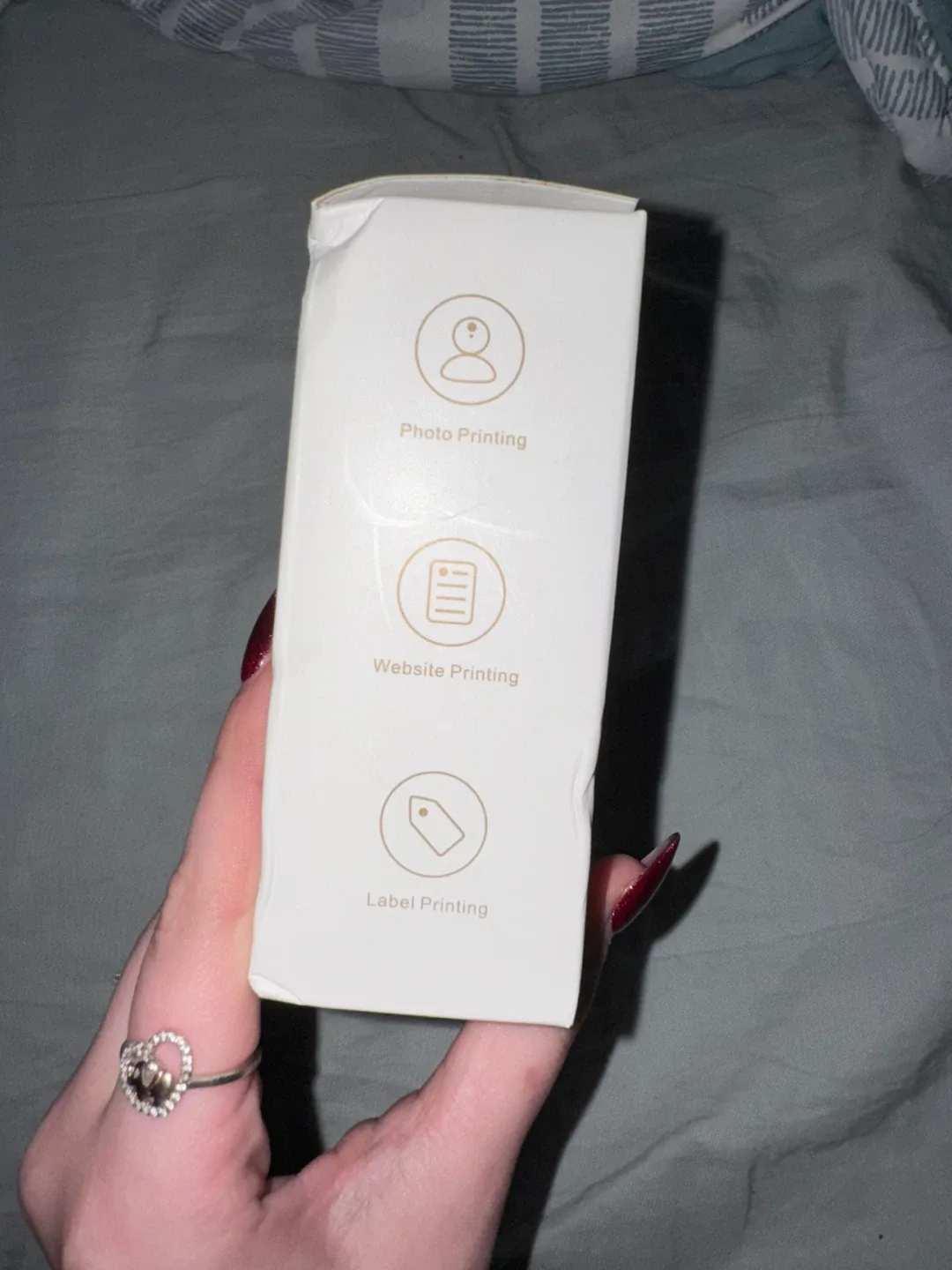 Portable Mini Printer - Inkless image indicator(3)