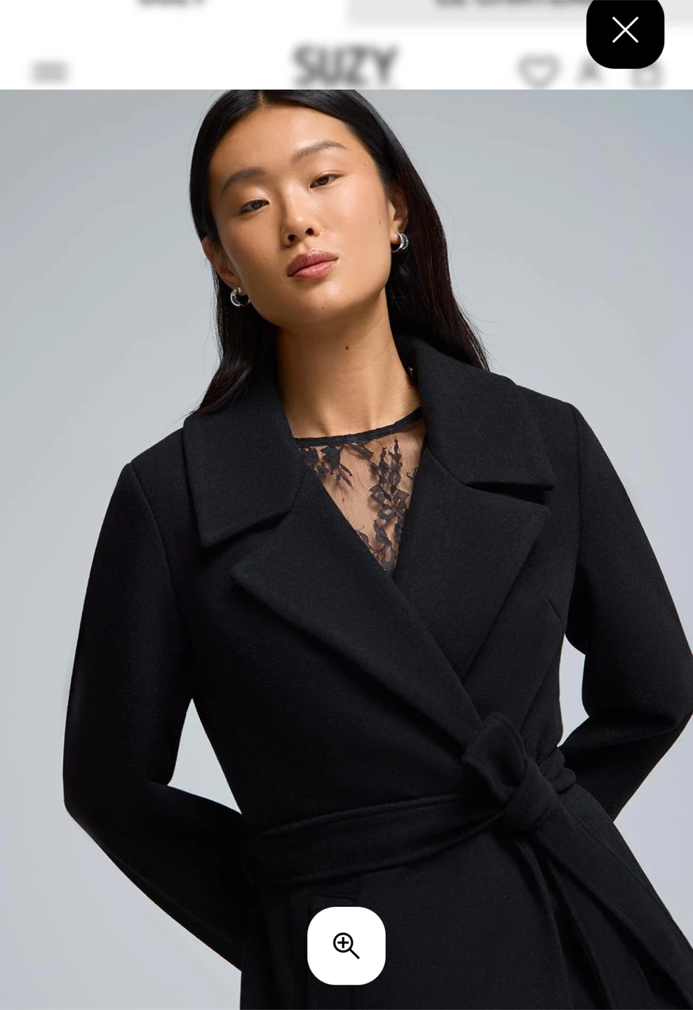 Suzy Black Coat - photo 2
