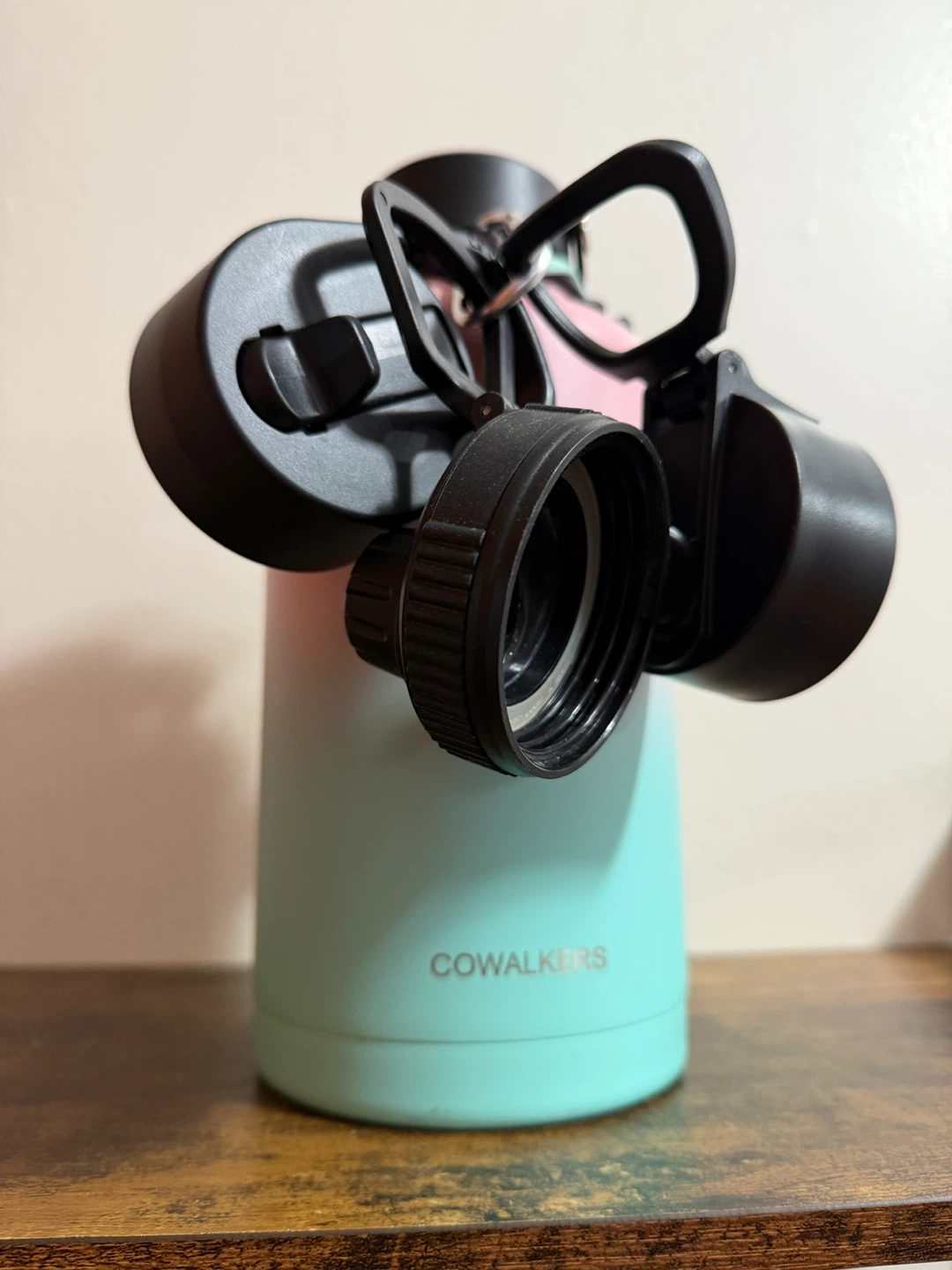 COWALKERS Pink/Teal Water Bottle - photo 3