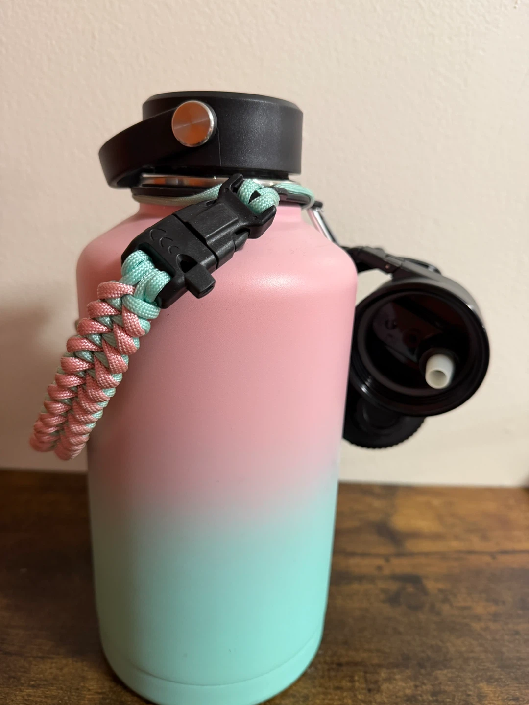 COWALKERS Pink/Teal Water Bottle - photo 2
