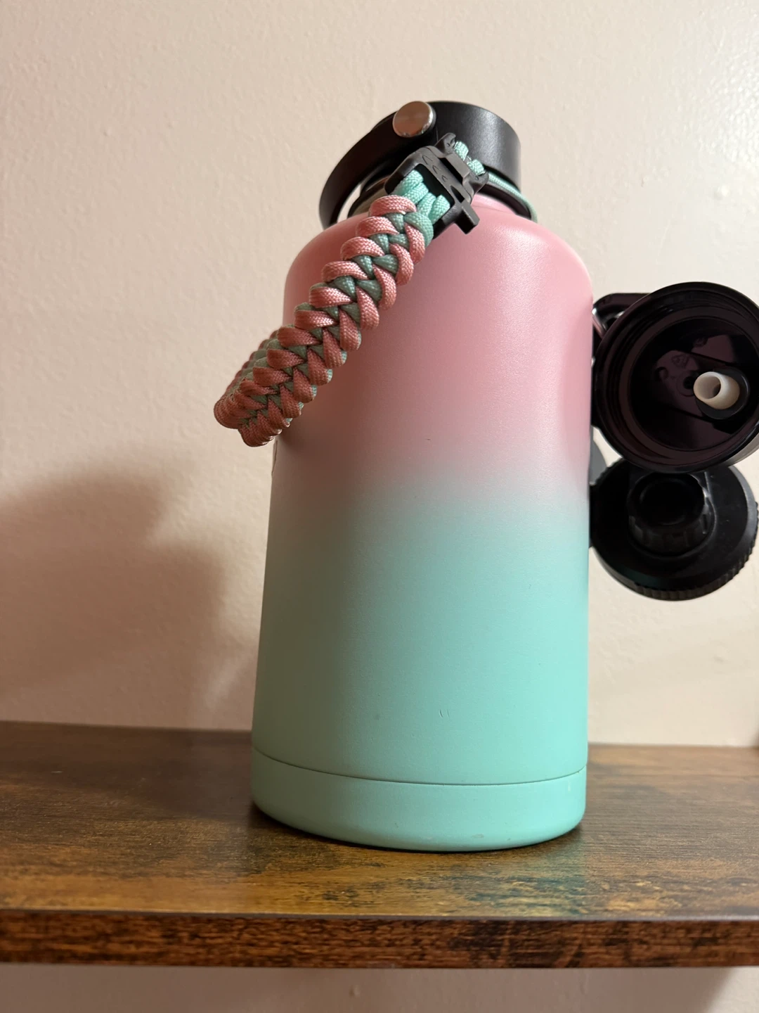 COWALKERS Pink/Teal Water Bottle