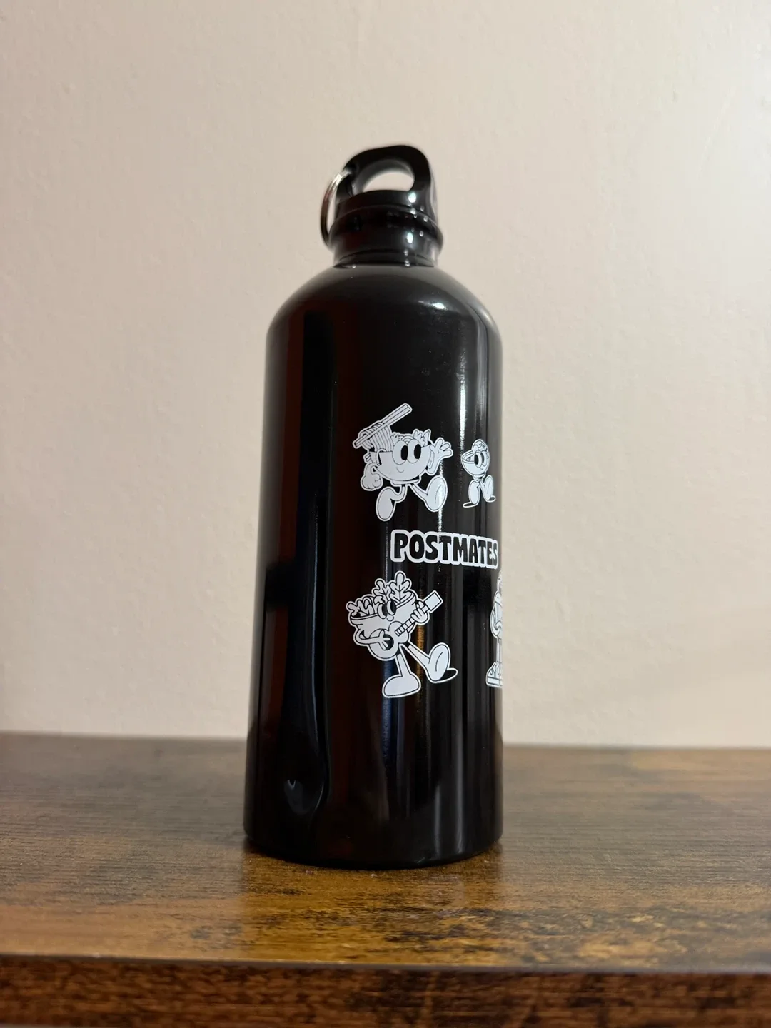 Postmates Black Water Bottle image indicator(2)