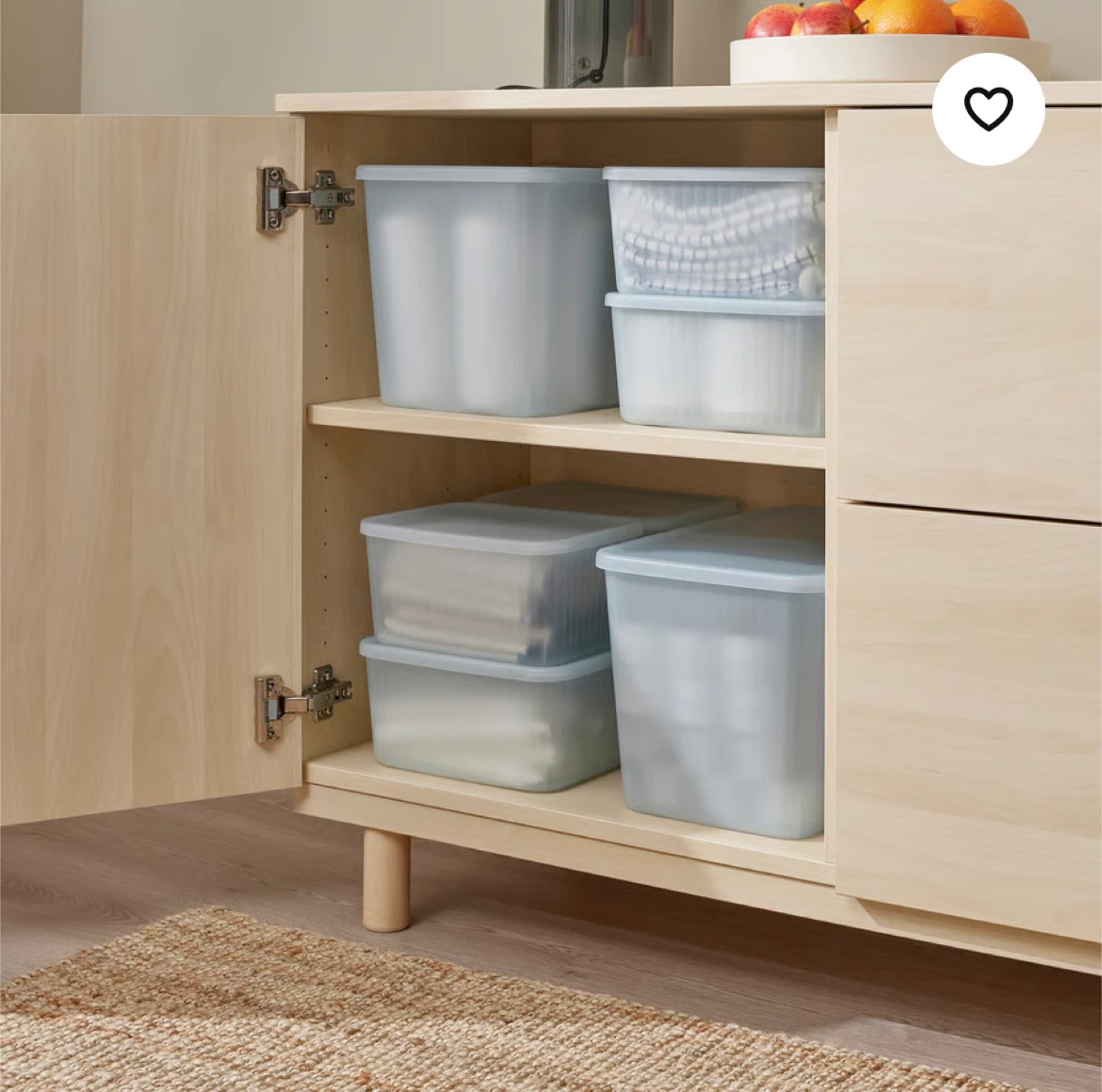 Storage Containers with Lids - Set of 2 - photo 4