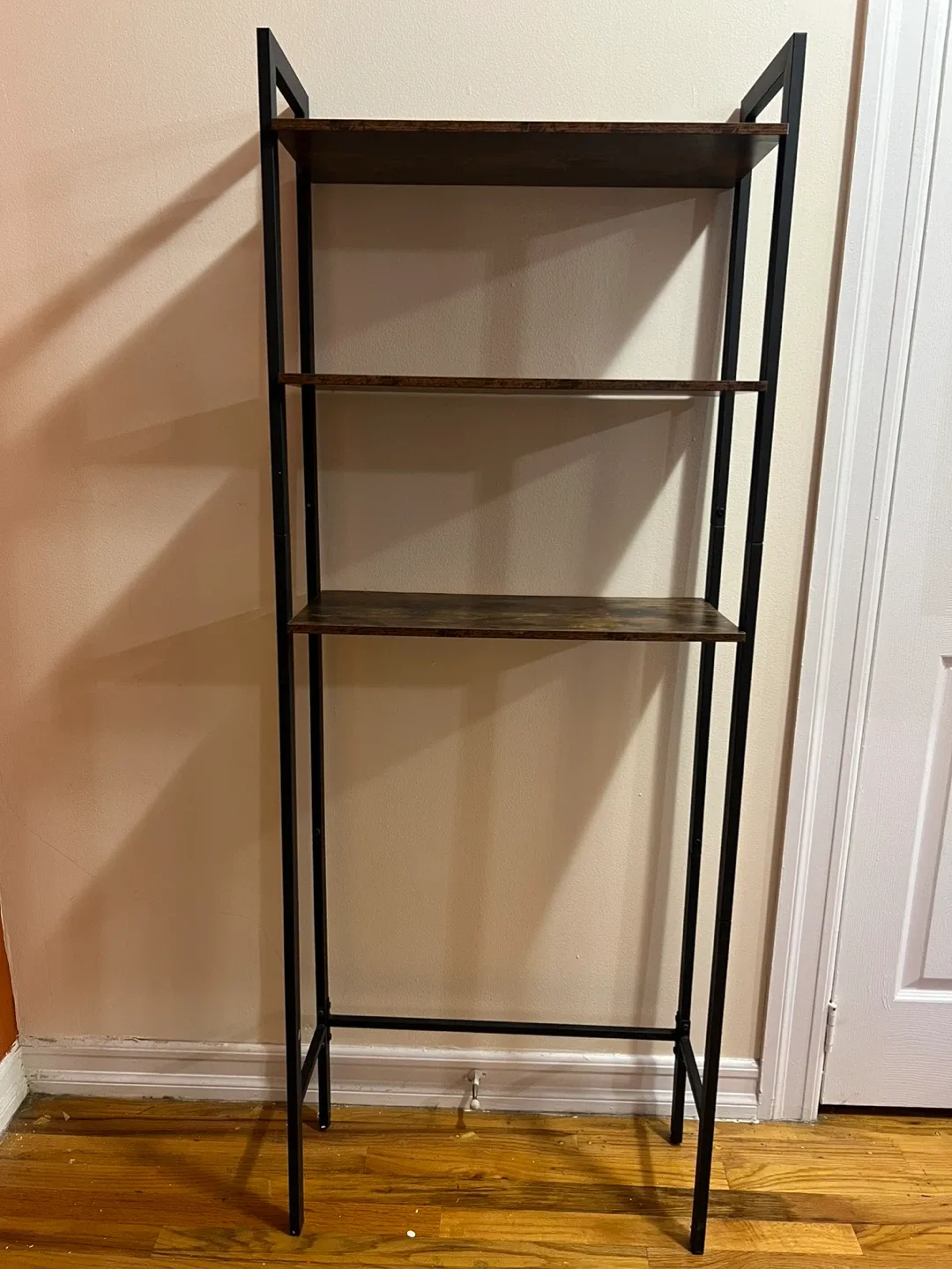 VASAGLE Ladder Shelf, Brown & Black image indicator(2)