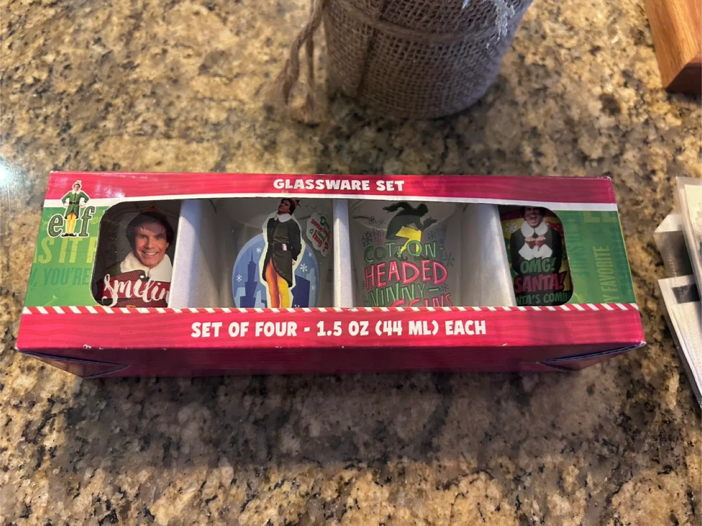 Elf Glassware Set - Set of Four