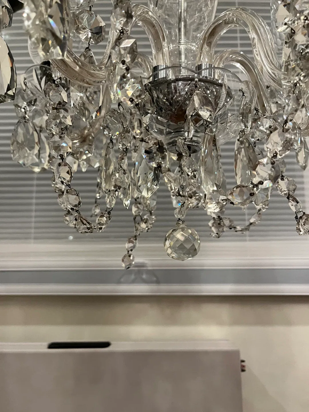 Antique Crystal Chandelier Lighting Fixture