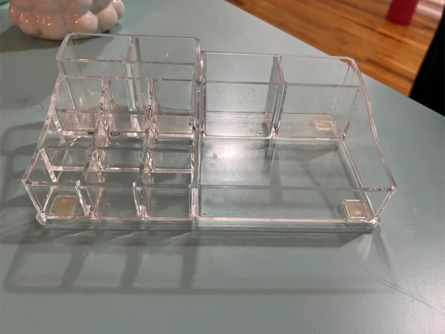 Clear Acrylic Makeup Organizer image indicator(3)