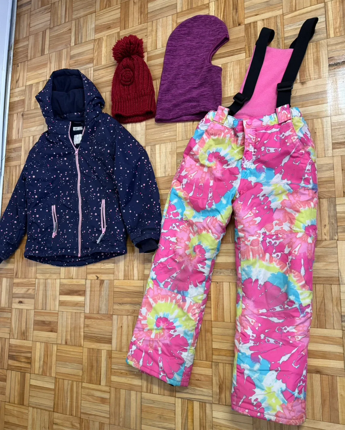 Kids' Snow Pants, Jacket, Balaclava & Hat;Size 10 image indicator(2)