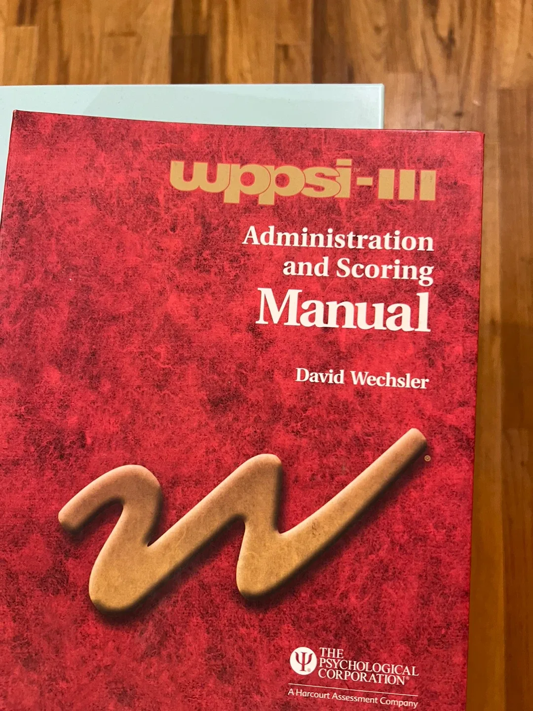 WPPSI-III Stimulus Books & Manuals