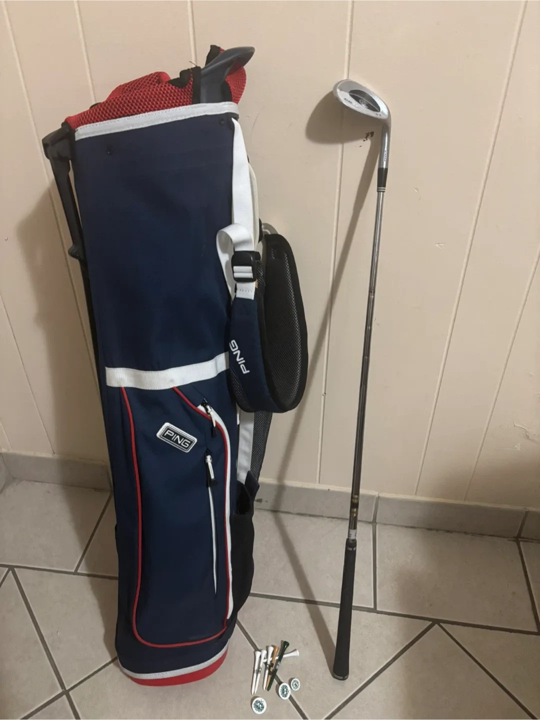 Ping Golf Bag - Blue & Red