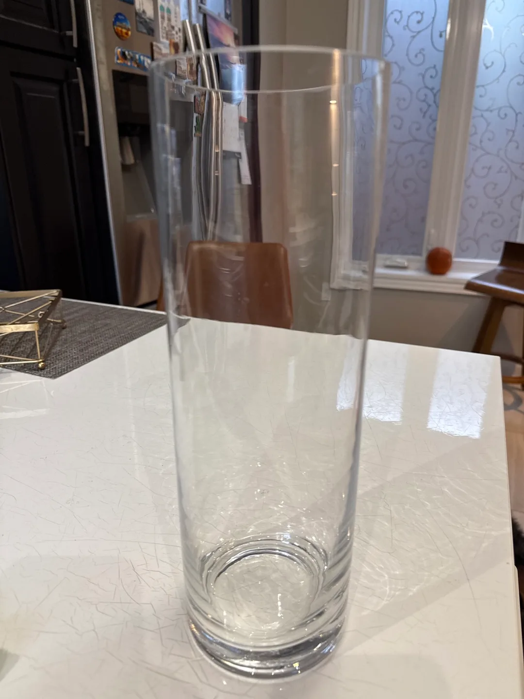 Clear Glass Vase