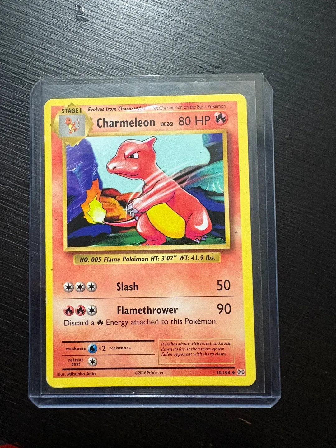 Charmeleon Pokemon Card