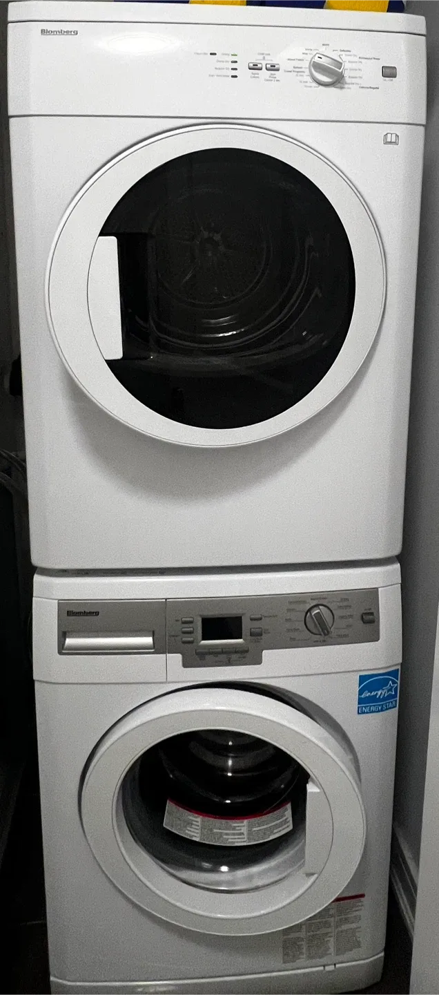 Blomberg Stackable Washer and Dryer