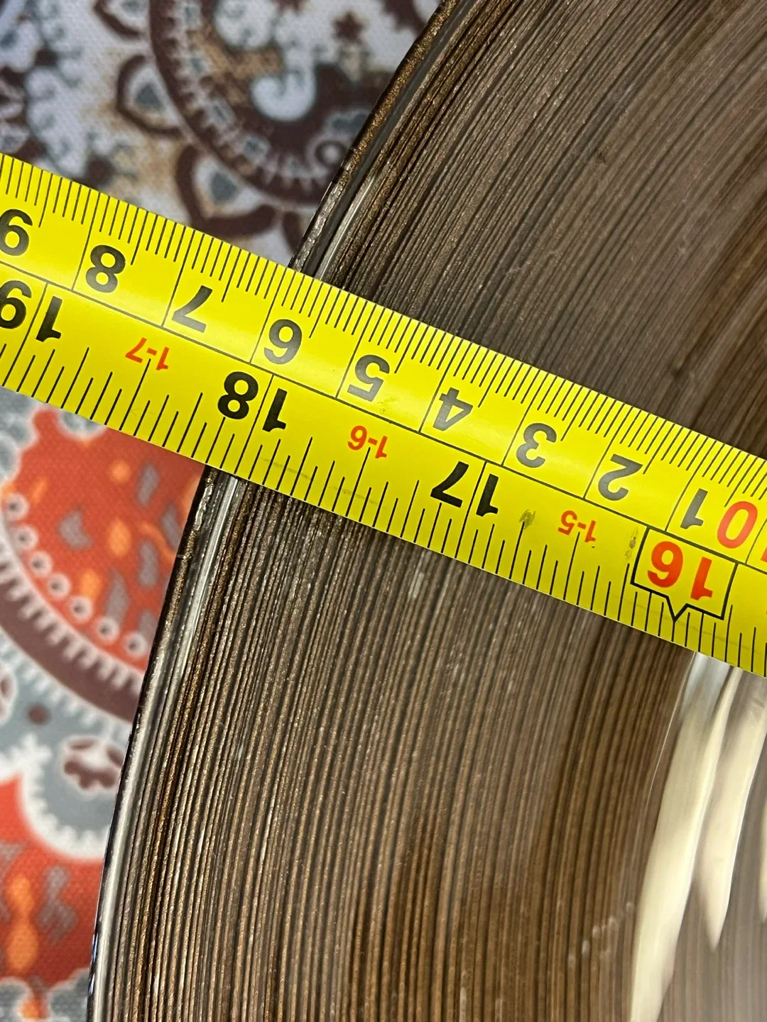 ARDA Glassware Hand-Painted Bowl - 17 inches image indicator(3)