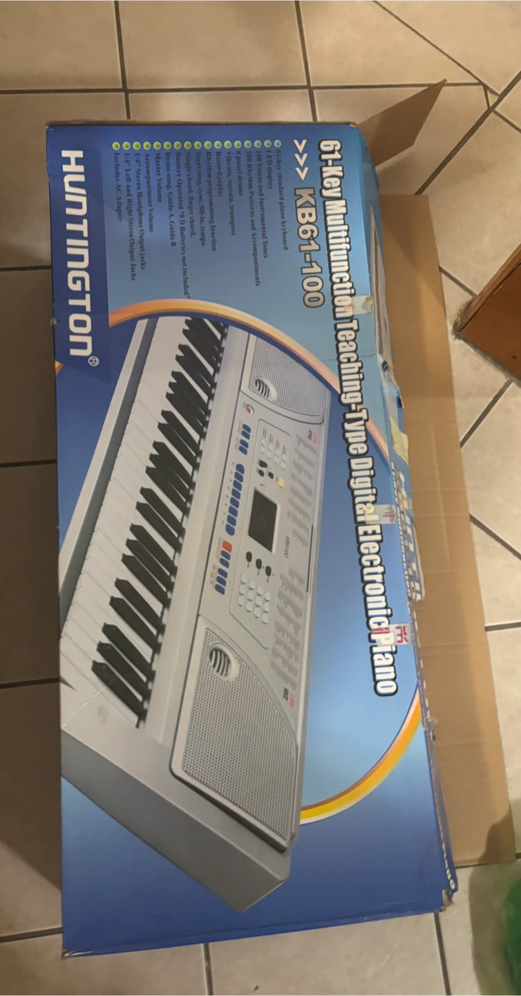 Electronic Piano KB61-100 61-Key Keyboard - photo 2