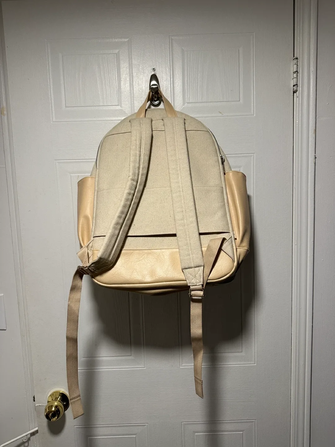 BEIS Beige & Tan Backpack image indicator(5)