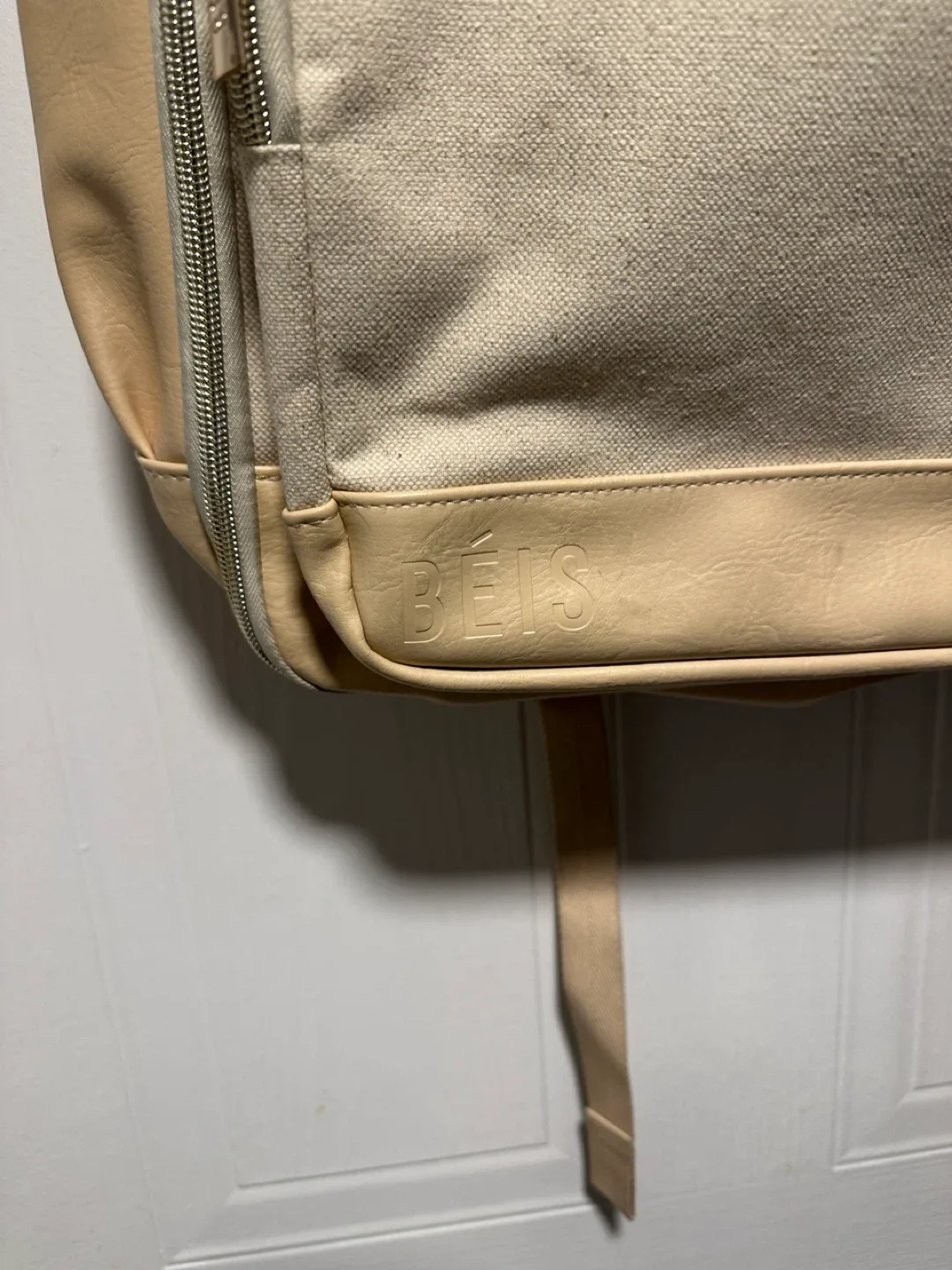 BEIS Beige & Tan Backpack image indicator(6)