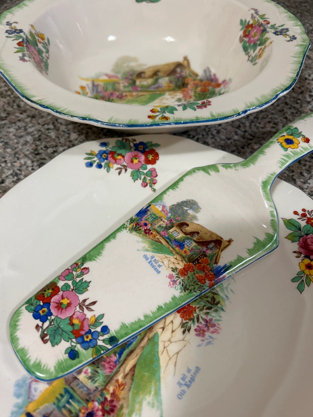 Alfred Meakin Old England Serving Set - photo 3