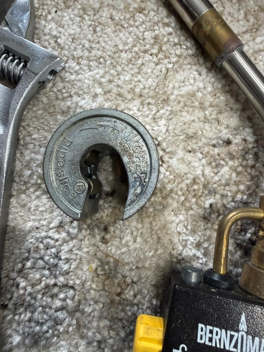 Variety of Plumbing Tools