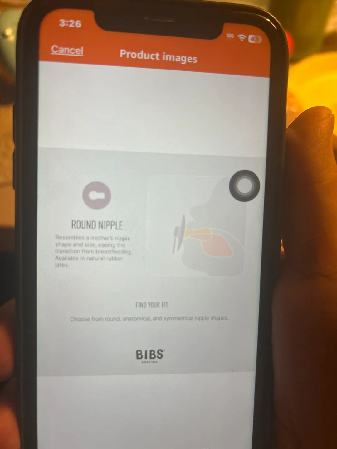 BIBS Colour Pacifier, Glow in the Dark, 2-pack image indicator(3)