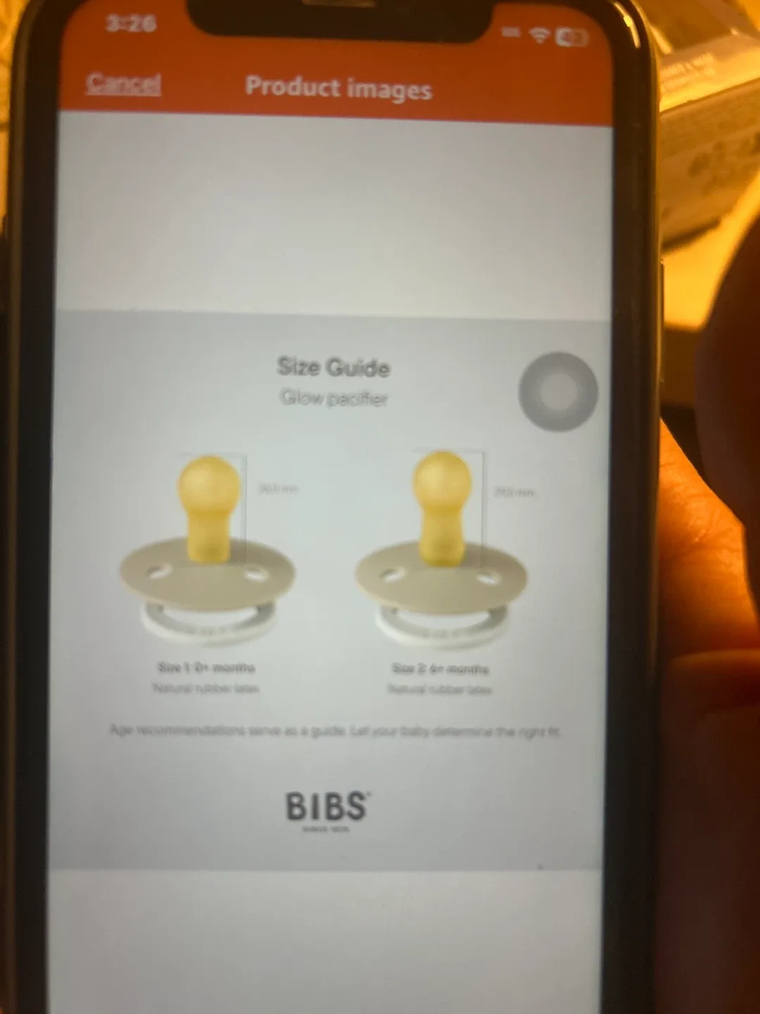 BIBS Colour Pacifier, Glow in the Dark, 2-pack image indicator(4)