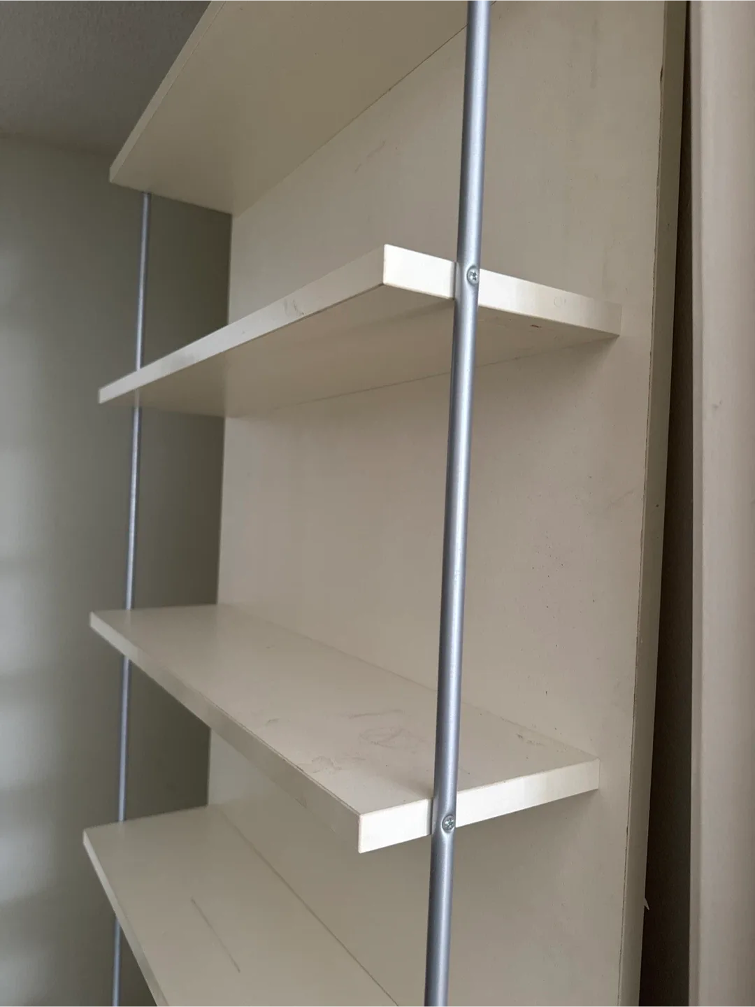 Tall White Shelf Unit image indicator(3)