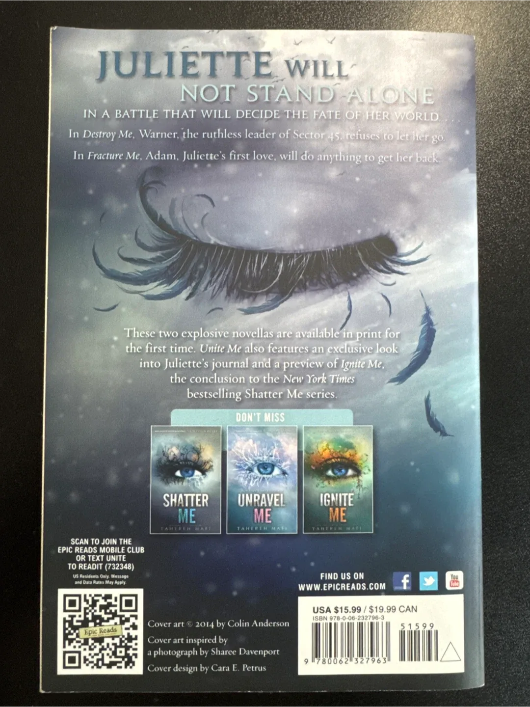 Shatter Me Series Novellas by Tahereh Mafi image indicator(4)